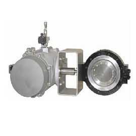 PN 10 - válvula de borboleta pneumática da pressão do PN 40 sem alinhar o material do metal