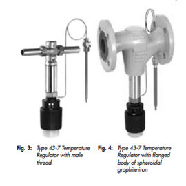 Estrutura compacta automática de controle de pressão do regulador da temperatura da fonte elétrica