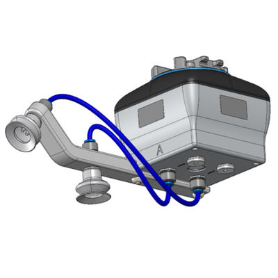 prendedor robótico do onrobot VGC10 combinado com peças sobresselentes do braço de linha central do robô industrial de ABB e de KUKA sextas