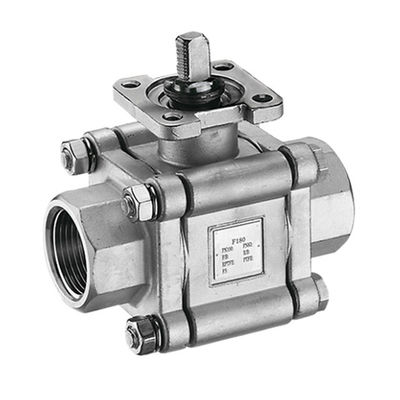 Válvula de bola zero da flutuação SS316 do escapamento ASME API 598