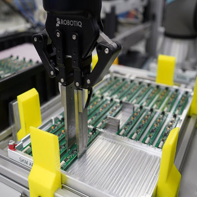 As peças sobresselentes robóticos do braço do robô da mão-e do prendedor de ROBOTIQ combinam com o robô colaborador de UR