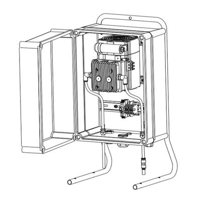 O instrumento de E+H suspendeu a medida líquida da turbidez do turbimax CUS51D do sensor dos sólidos