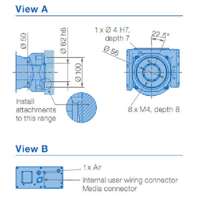 braço do robô dos soldadores AR1440 Yaskawa do arco da carga útil 12kg de 1440mm