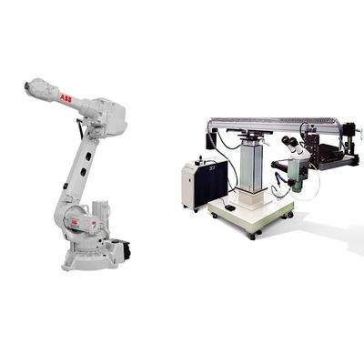 O braço IRB2600 do robô de 6 linhas centrais alcança o robô IP67 industrial de 1650mm com a máquina de soldadura do laser
