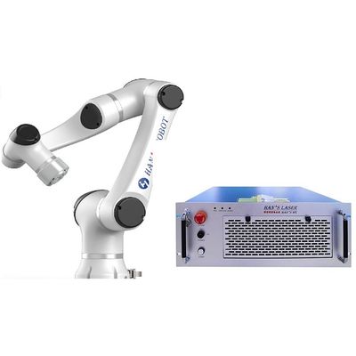 braço colaborador do robô do Cnc da linha central da carga útil 1m/S 6 de 350W 10kg com a máquina de soldadura do laser