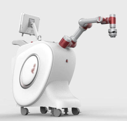 Cobot chinês JAKA Zu 12 do tipo com o robô colaborador do braço do robô de 6 linhas centrais com baixo custo