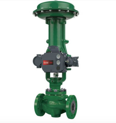 Válvula de controle fácil de Fisher e EZ no produto químico ou no hidrocarboneto que processam aplicações e material no aço carbono, Stainles