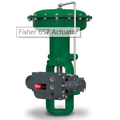 As válvulas de atuadores de Fisher 657 e 667 são projetadas fornecer o funcionamento de ligar/desligar ou estrangulando seguro da válvula de atuadores