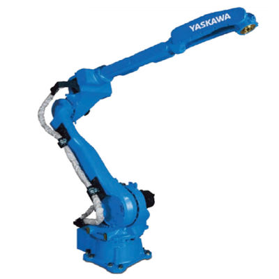 Braço YASKAWA GP20 do robô industrial com o controlador YRC1000 e os 25 quilogramas de playload para entregar e empacotar materiais