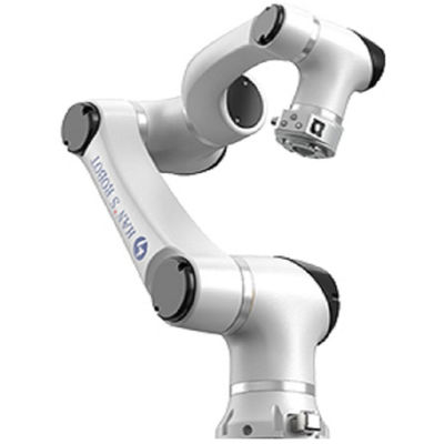 Braço colaborador do robô com 6 linha central Hans E5 e uso para soldar e moer do robô de soldadura do mig