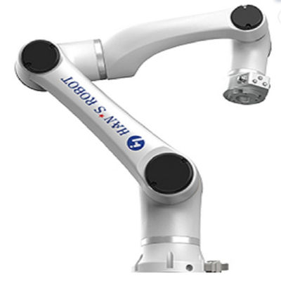 Braço colaborador do robô com 6 linha central Hans E5 e uso para soldar e moer do robô de soldadura do mig