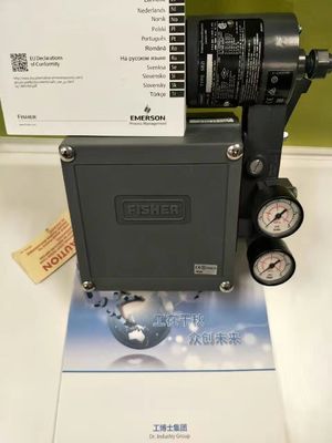 Positioner da válvula Fisher3582 pneumática com conjuntos de válvula do controle da Deslizar-haste