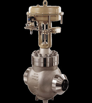 Samson Globe Valve 3251combination com os atuadores para regular o caudal ou a temperatura
