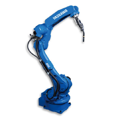 Linha central AR1730 do robô industrial 6 para soldar o controlador 1000 rápido e exato da carga útil 25kg de YRC Arc Welding Robot