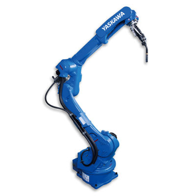 O braço do robô da linha central AR2010 6 para a carga útil de solda 12kg alcança o robô rápido e exato de 2010mm do arco de soldadura
