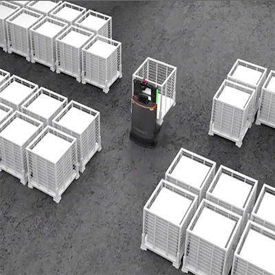 Robô alto do transporte do robô móvel da estabilidade de F0-50SC adaptável às empilhadeiras diferentes da flexibilidade dos portadores