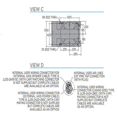 O braço do robô da linha central GP180 6 para a carga útil entregando material 180kg alcança o robô entregando material rápido e exato de 2702mm