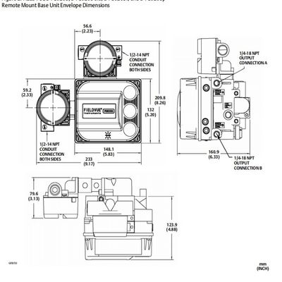 Positioner de DVC6200 SIS Digital Positioner Control Valve