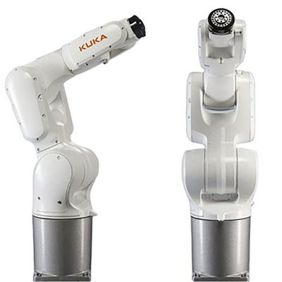 A carga útil R700-2 6.8kg do KR 6 alcança 726mm robô Palletizing de 6 linhas centrais