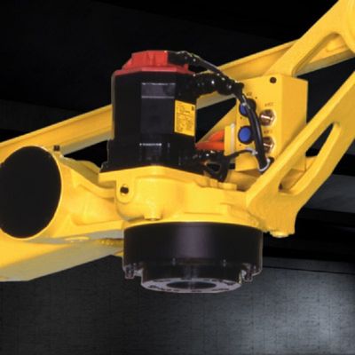 A carga útil 185kg de 4 linhas centrais alcança o robô M-410iC185 Palletizing de 3143mm