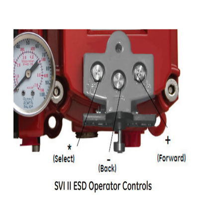 MSVI II ESD com controlador de HART Communication Platform Digital Valve
