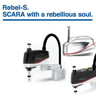 Braço colaborador industrial Rebel-S6-0.45 do robô para o robô da picareta e do lugar