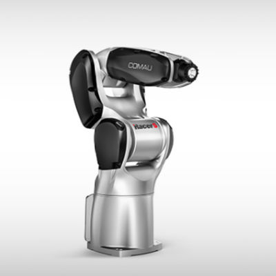 Máquina de polonês da máquina do robô Racer-5-0.63 com robô colaborador