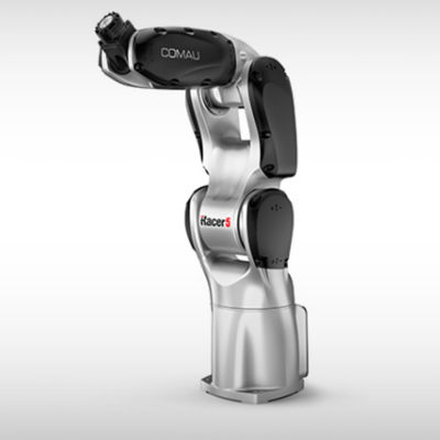 Máquina de polonês da máquina do robô Racer-5-0.63 com robô colaborador