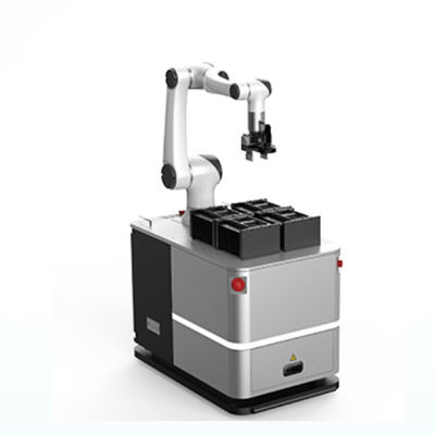 Plataforma móvel da estrela de 6 Han do robô do braço de linha central que segura o robô Cobot programável