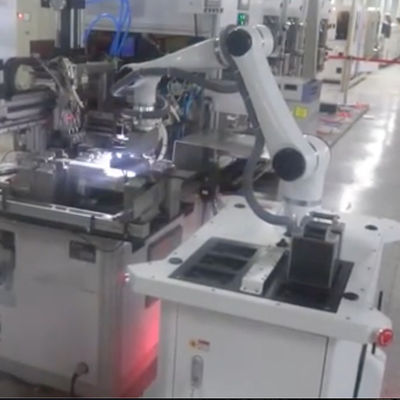 Plataforma móvel da estrela de 6 Han do robô do braço de linha central que segura o robô Cobot programável