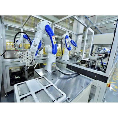 Carga útil 50kg de Motoman GP50 do robô do transporte de materiais com o braço do robô industrial