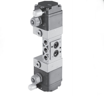 Válvula de solenoide de Samson Type 3963 para controlar o atuador pneumático