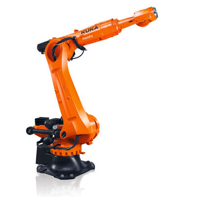 A carga útil 275kg da linha central do KR 210 R2700-2 F 6 alcança o assoalho de 2701mm que monta segurando o robô