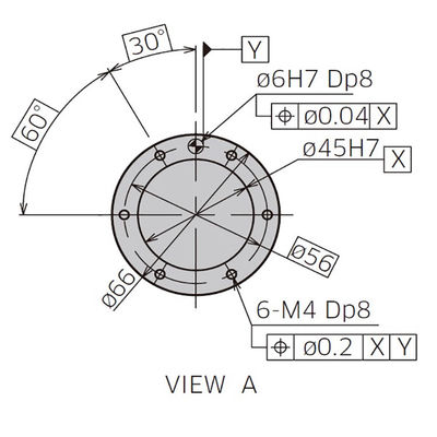 A carga útil fácil 6kg da linha central da gestão 6 de BA006N alcança o robô de soldadura do arco de 1445mm