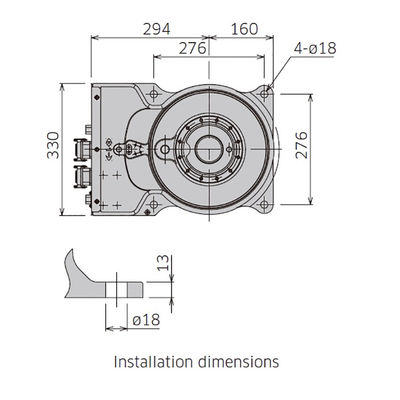 Robô de soldadura fácil do arco da gestão do alcance 2036mm da carga útil 6kg da linha central de BA006L 6