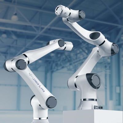 Braço Robótico Colaborativo 6 Eixo Elfin E03 Com Posicionador de Soldadura CNGBS Para Automatização de Robôs de Soldadura