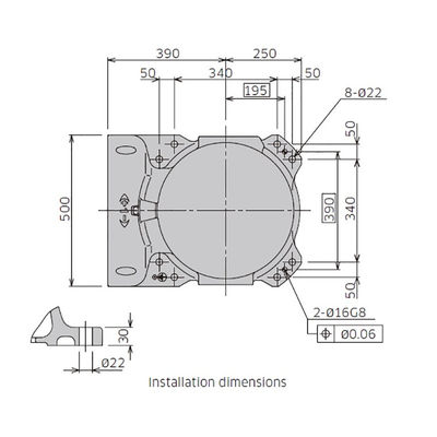 Robô de soldadura de alta velocidade do ponto do alcance 2597mm da carga útil 200kg da linha central de BX200L 6