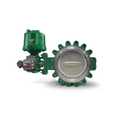 Fisher 3620J com o Positioner Eletro-pneumático deatuação dos atuadores giratórios