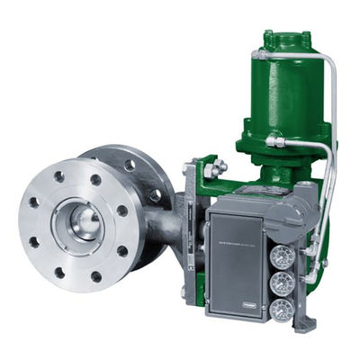Fisher 3620JP com o Positioner Eletro-pneumático deatuação dos atuadores giratórios