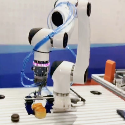 Alcance élfico da carga útil 590mm de Cobot E03 3kg para o robô colaborador
