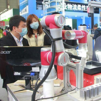 6 robô robótico do braço JAKA Zu 12 Cobot da linha central para o robô de solda automática