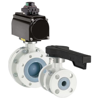 Válvulas de Neotecha de válvulas de bola alinhada de Emerson Model NTB/NTC PFA
