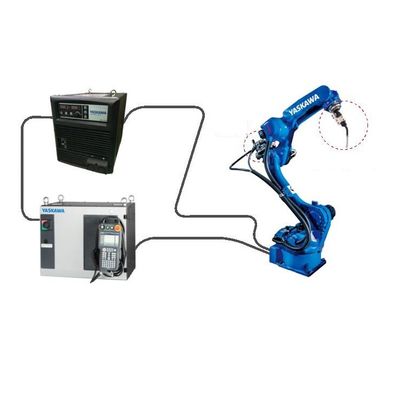 Robô industrial de 6 linhas centrais de AR2010 com os soldadores do ARCO de RD350S para o outro equipamento de solda