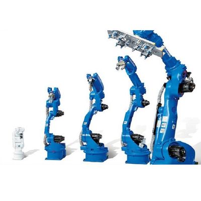 Linha central Motoman AR2010 do braço 6 do robô com o alcance de 2010MM usado como o braço de solda dos manipuladores e do robô de soldadura