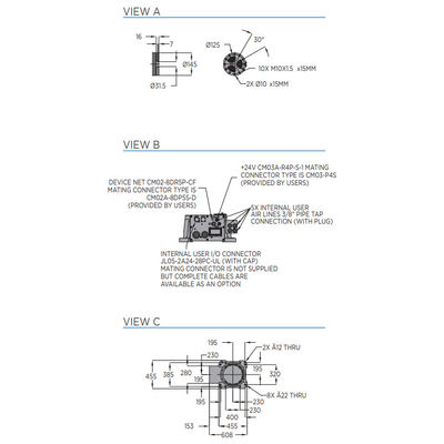 CNC robótico do braço de 6 Aixs de Motoman GP110 com carga útil 110KG para o equipamento do transporte de materiais