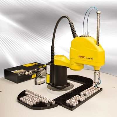 Carga útil industrial da linha central SR-6iA 6kg do robô do braço 4 para a picareta e o lugar