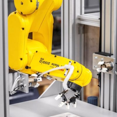 Companheiro pequeno 200iD da LR do braço do robô de 6 linhas centrais para pulverizar o braço robótico industrial