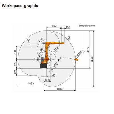 KR 20 R1810-2 do robô industrial da máquina do CNC como a máquina de corte da máquina e do laser de soldadura do laser