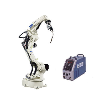 Robô de solda automática OTC de 6 linhas centrais FD-B6 com a máquina de soldadura de DM350 Mig
