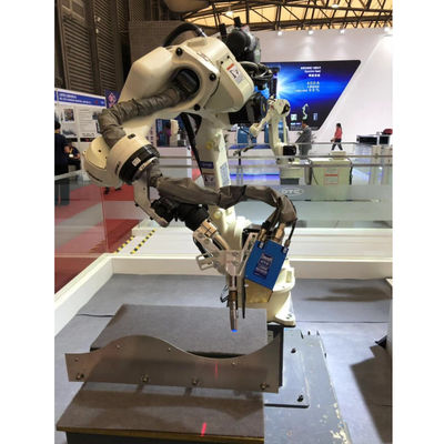 Robô de solda automática OTC de 6 linhas centrais FD-B6 com a máquina de soldadura de DM350 Mig
